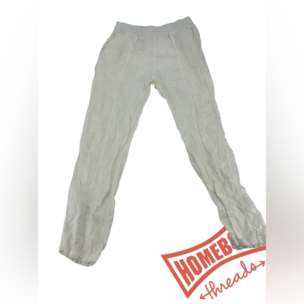 Faherty Men's Light Cream Joggers size s